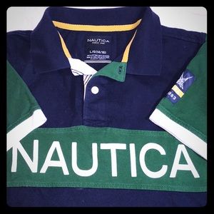 Nautica | Boys Logo Polo Shirt | LG 14-16